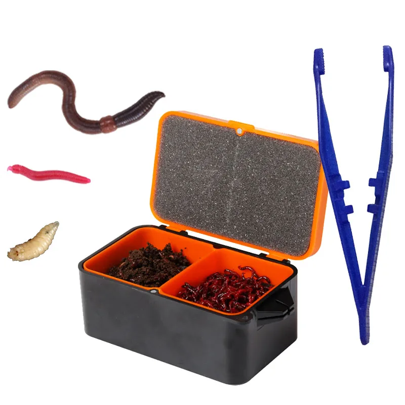 Fishing Earthworm Maggot, Fishing Earthworms Box