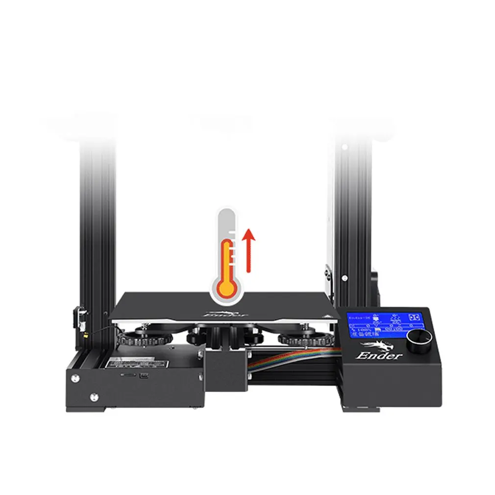 3D-принтеры рабочего образования «сделай сам» для дома детские маленькие Ender-3S 3D-принтеры V-образными пазами для того, чтобы возобновить Мощность отказа печати