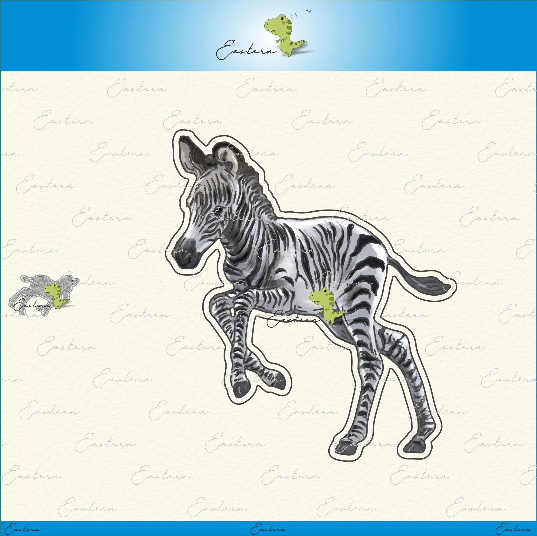 

Little zebra metal cutting dies 2021 new diy mould Scrapbooking Paper Making Embossing tools die cuts crafts dies molds