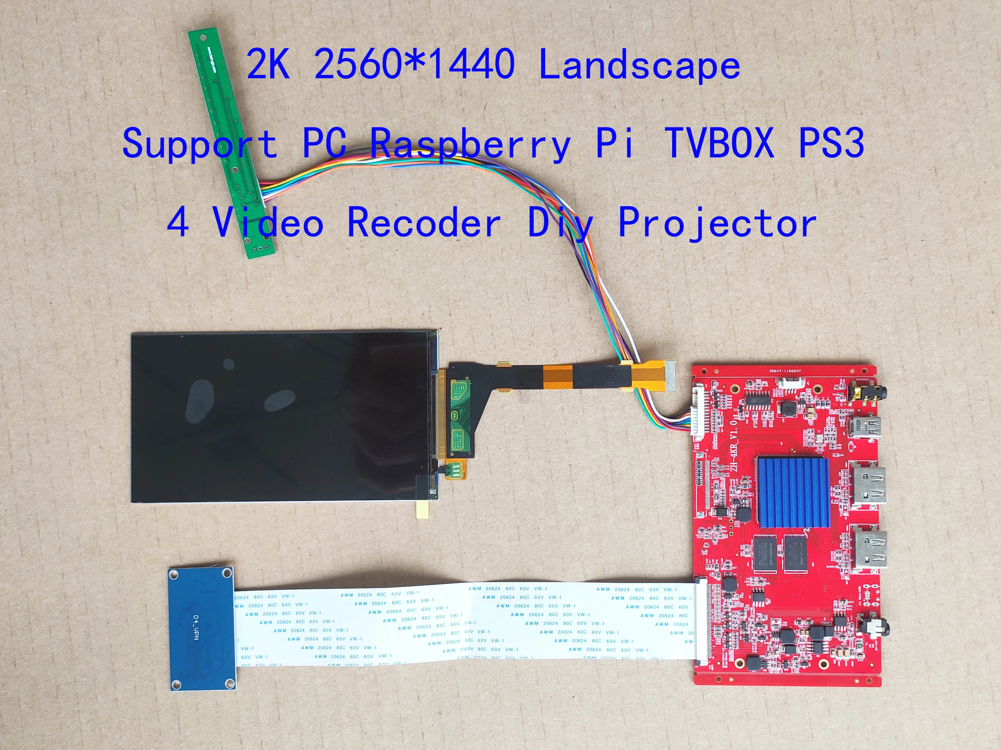 5 6 дюймов 2K HDMI IPS LCD комплект 2560*1440 LS055R1SX04 LSMIPI к для проектора DIY Landsacpe поддержка PS3 4