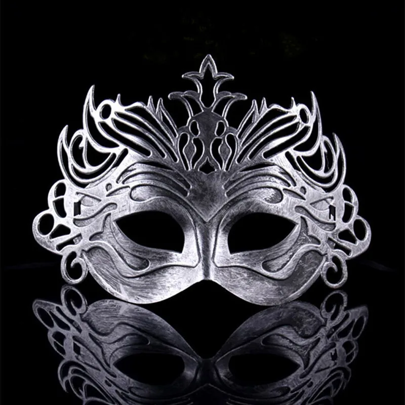 Женские и мужские венецианские маскарадные маски в стиле Римского солдата, вечерние маскарадные маски на Хэллоуин