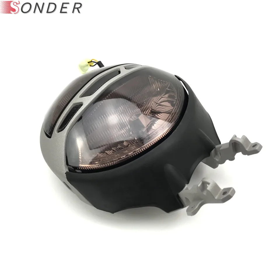 Мотоциклы фара сборки аксессуары для поездок на мотоцикле Ducati Monster 696 795 796 1100 1100S M1100 EVO 08 09, 10, 11, 12, 13, 14