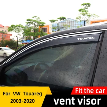 

Vent visor Windows visor Side wind window deflectors visor Windshield the windows accessories For Volkswagen Touareg 2003-2020