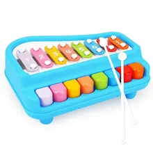 Детская игрушка 8 Music Instru men t 1-2-3-Year Infants в игрушечном пианино обучающая игрушка пианино для мужчин и женщин