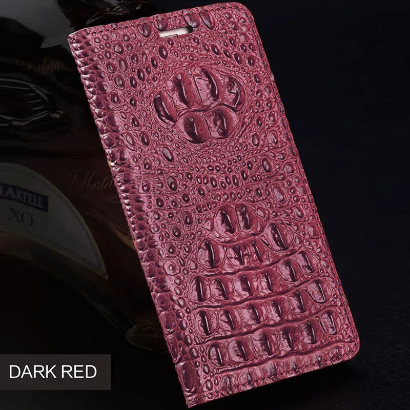 Wine red Чехол из воловьей кожи с откидной крышкой для sony xperia Z2 Z3 Z4 Z5 X XZ1 XZ2 XZ4 Compact XA XA1 XA2 ultra XZ Premium для xperia 5 8 10 plus - Цвет: Wine red