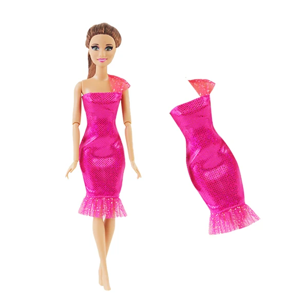Один шт высокого качества Кукла одежда платья Одежда для кукол для куклы Барби аксессуары для девочки Лучший подарок - Цвет: 03NHBC19-10