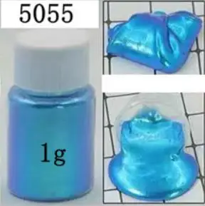 5055 1g Ошеломляющая Экстрим мультихромовая красящая пудра Хамелеон Русалка для теней для век, тела, нейл-арта, Смоляного ремесла, грязи 400um - Цвет: 5055 1g