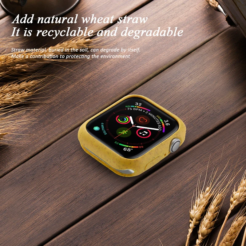 Чехол из ТПУ для Apple Watch Series 5 4 3 2 1 защитный чехол для iWatch 38 мм 42 мм 40 мм 44 мм Ультратонкий Мягкий бампер