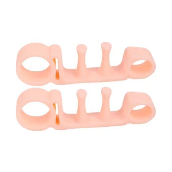 

Toe Separator Crest Hammer Toe Claw Mallet Toe Corrector Stretchers Straighteners Alignment Bunion 1 Pair Gel Pain Relief