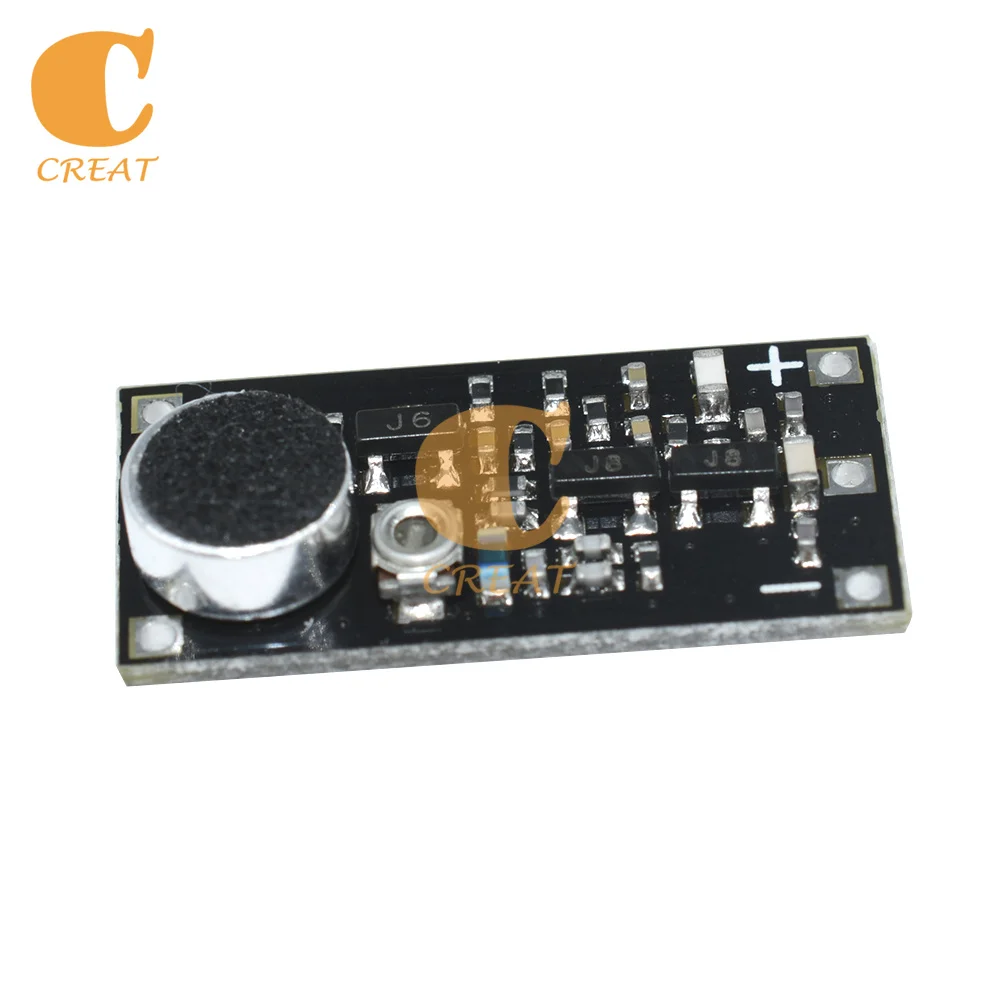 DC2V9VMiniFMTransmitterWirelessMicrophoneSurveillanceFrequency