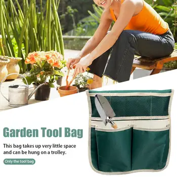 

Lightweight Gardening Bearing 150KG Stool Foldable Portable Sturdy Multifunctional Seat With Tool Pouch Soft Garden Kneeler