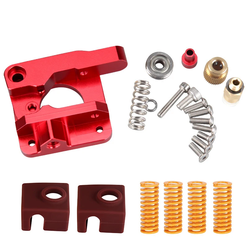 Cr10/Ender 3 экструдер для 3d принтера аксессуары Cr10/Ender 3 улучшенная версия экструдера+ Petg трубка+ пружина+ силиконовый Slee