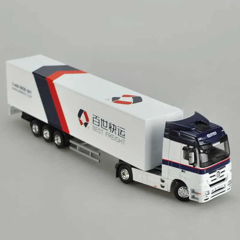 Контейнеровоз DHL Sinotrans DHL высокая имитация 1/50 масштаб сплав модель грузовика-контейнеровоза детская коллекция игрушек для подарка дисплей