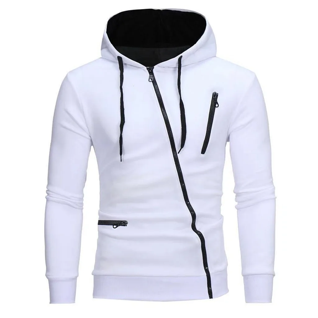 

Fashion Hoodies Men Winter stranger things Streetwear Warm Solid Zipper Hooded Long Sleeve Sport Outdoor Coat Sweatshirt Z4