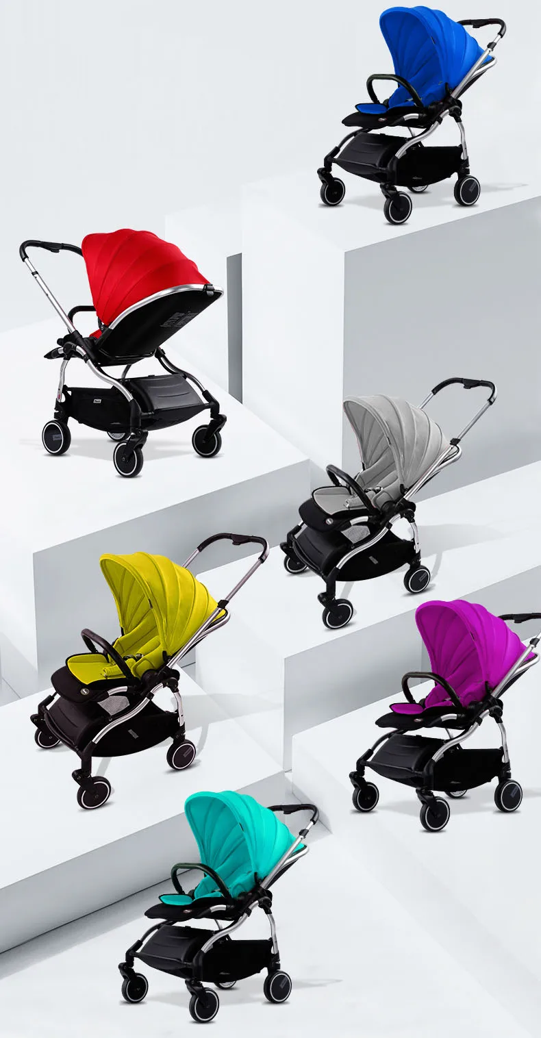 Pouch folding baby carriage Super light baby stroller easy to Carry and Folding Portable Baby pram