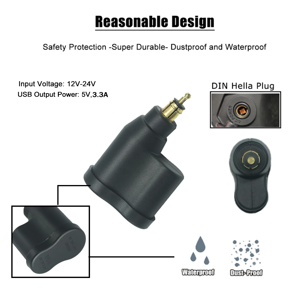 デュアルUSB充電器ソケット,bmw k1200rスポーツf800rf900xr