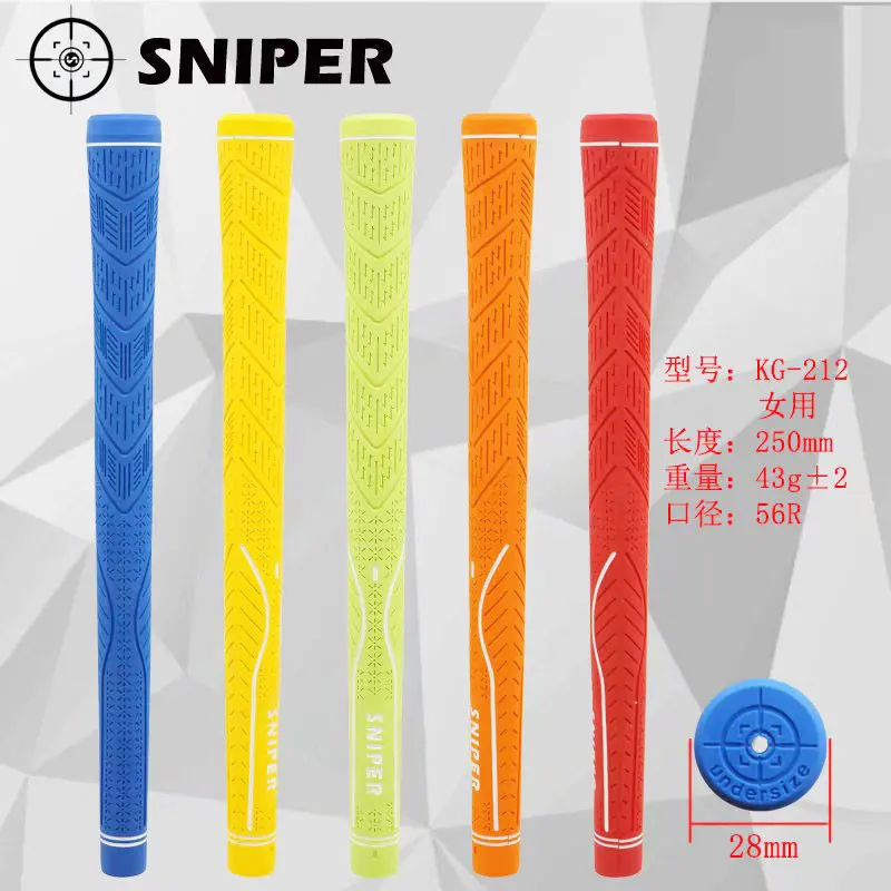 New Womens Golf Grips High Quality Rubber Sniper Kg212 Golf Irons Wood