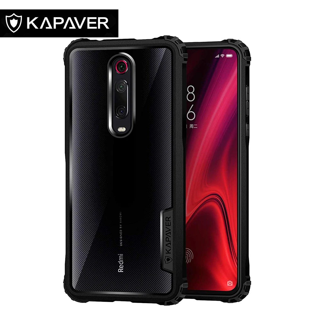 

KAPAVER Transparent Phone Case for Xiaomi Redmi K20 / Redmi K20 Pro Case Back TPU Bumper Resistant Protection Original Cover