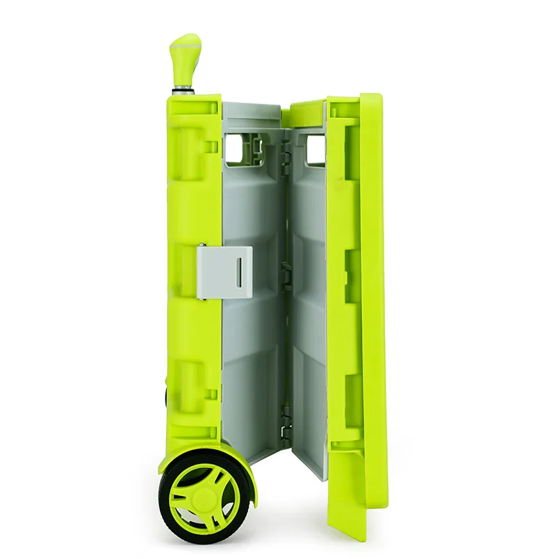 Portable Folding Trolley Box Storage Box Shopping Trolley Portable Grocery Trolley Trolley Student Gift Box 2 Orders