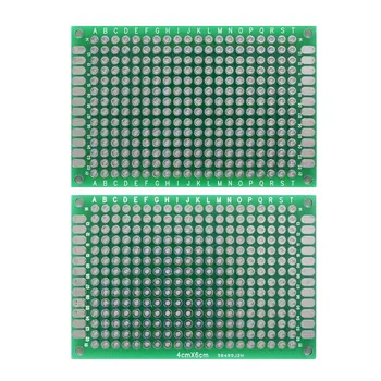 

10PCS Universal Double Side Prototype PCB Board Breadboard Panel 4x6cm