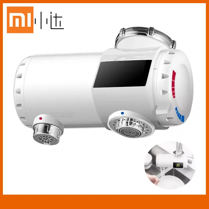 Xiaomi Mijia Xiaoda водонагреватель мгновенный нагрев кран кухонный Электрический температурный холодный теплый регулируемый кран