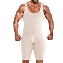 

Full Body Shapewear for Men Slimming Bodysuit Corset Waist Trainer Thigh Trimmer Butt Lifter Underwear Plus Size Shaper Girdle