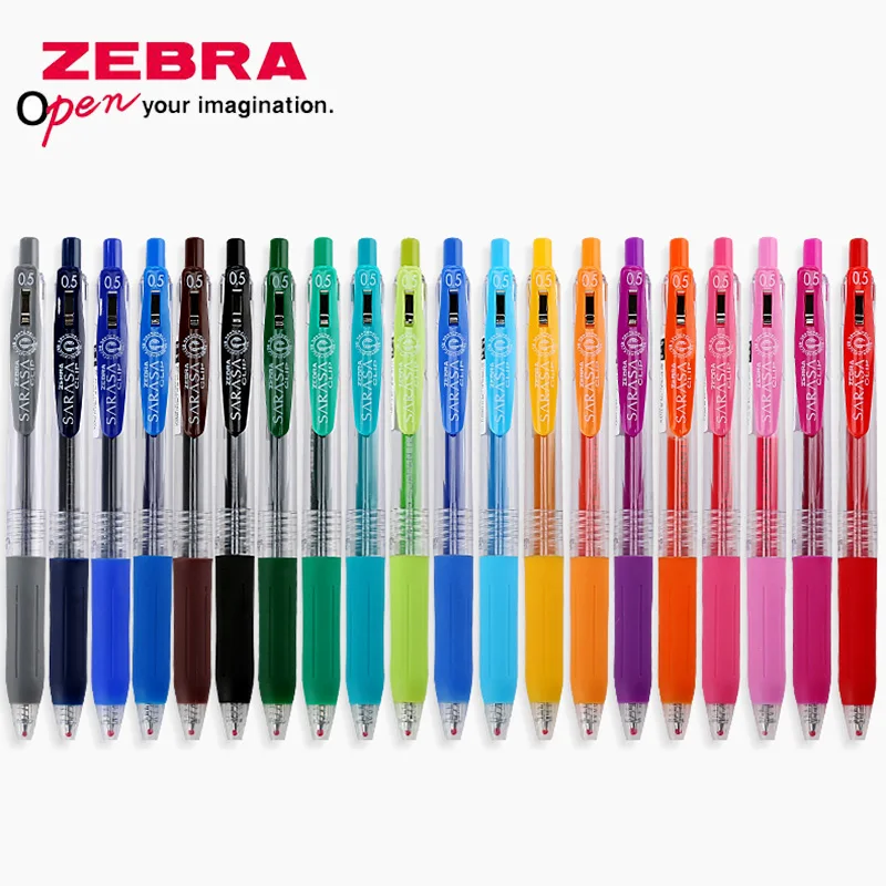 10 couleur Ensemble Jjs15–10 CA Zebra Sarasa 0,4 