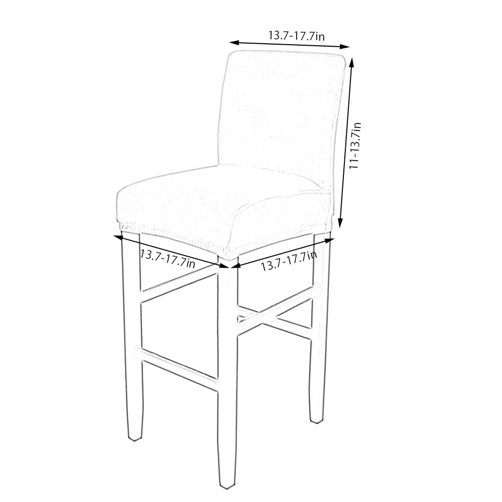 Серебристая Лиса бархат высокий стул эластичные чехлы на кресла высокий стул чехол пылезащитный чехол для отеля банкет свадьба Ресторан