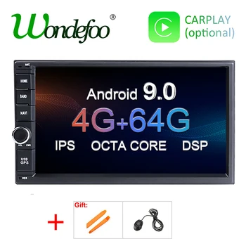 

Android 9.0 7" IPS DSP 64G Octa core/Quad Core 2 Din Universal Car GPS Radio navigation player multimedia screen no dvd player