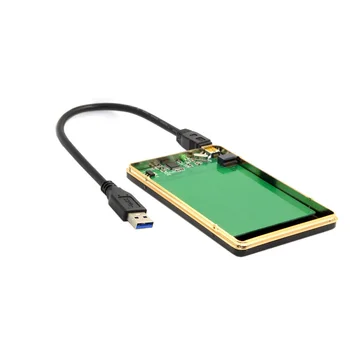 

USB 3.0 Hard Disk Case Enclosure for UltraSlim Hard Disk SSD WD5000M22K WD5000M21K to WD5000MPCK SFF-8784 SATA Express