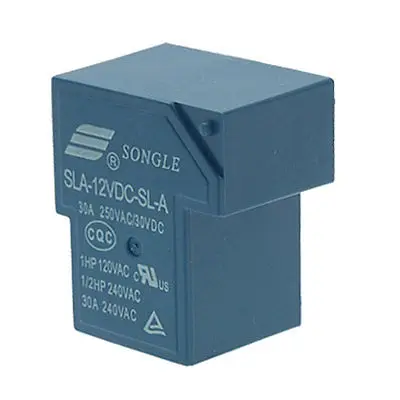 

Blue Miniature PCB Type Power Signal Relay 30A 250V AC