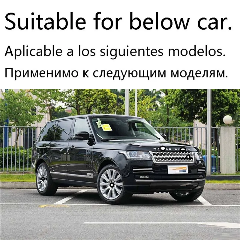 Персонализированные запчасти, автомобильные защитные аксессуары, модифицированные обновленные Аксессуары для автомобилей, гоночные грили 14 15 16 17 для Range Rover
