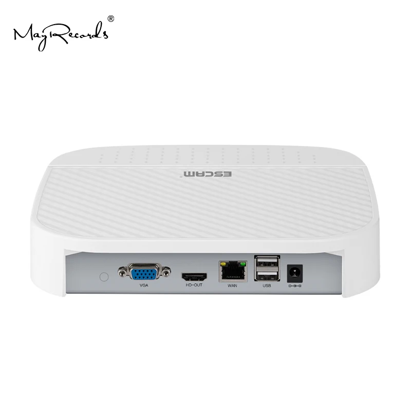 ESCAM PVR204 1080P 4 + 2CH ONVIF NVR с 2ch облачным каналом для системы ip камеры|Видеорегистратор
