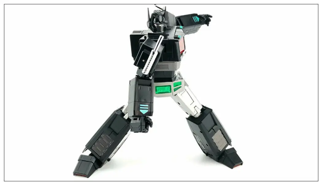 Новый трансформируемый робот игрушка MS-TOYS MS-01B Optimus Prime черный цвет MP весы