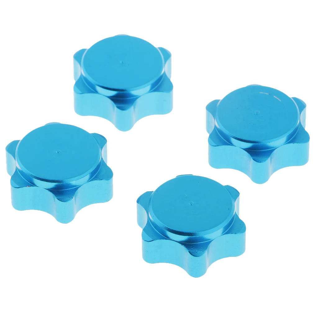 17mm Wheel Hub Hex Nut Fine Anti-dust Cover for 1/8 RC Buggy Truck HSP HPI