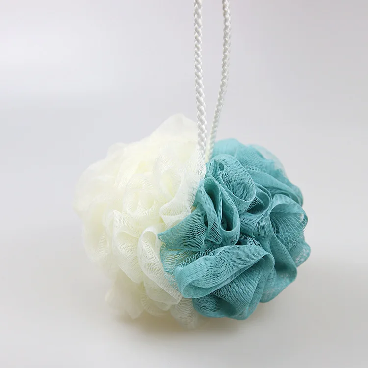 Производители поставляют специальный цвет Loofah ультра большой супер Мягкая сетчатая губка натуральный продукт двойное цветное соединение для ванной Wh