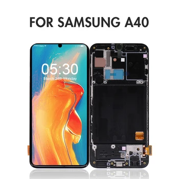 

LCD Screen For Samsung Galaxy A40 A405 A405F A405FN/DS Display Touch Screen Digitizer with Frame Display for Samung A40 Repair