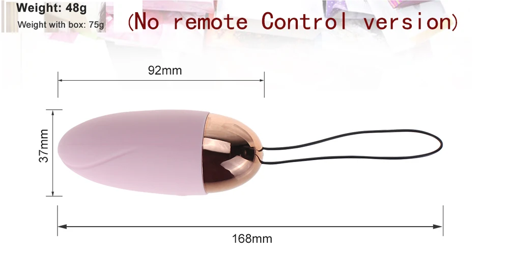 10 Modes Wireless Love Egg Vibrator