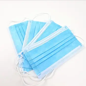 

10Pcs/Set Unisex Disposable Thickened 4 Layer Non-Woven Mouth Mask Sweet Candy Solid Color Anti Dust PM2.5 No Odor Earloop