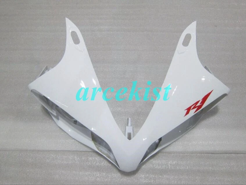 4 подарки ABS прессформы Мотоцикл Обтекатели подходит для Yamaha YZF-1000-R1 2007 2008 07 08 обтекатель кузова набор на заказ белый