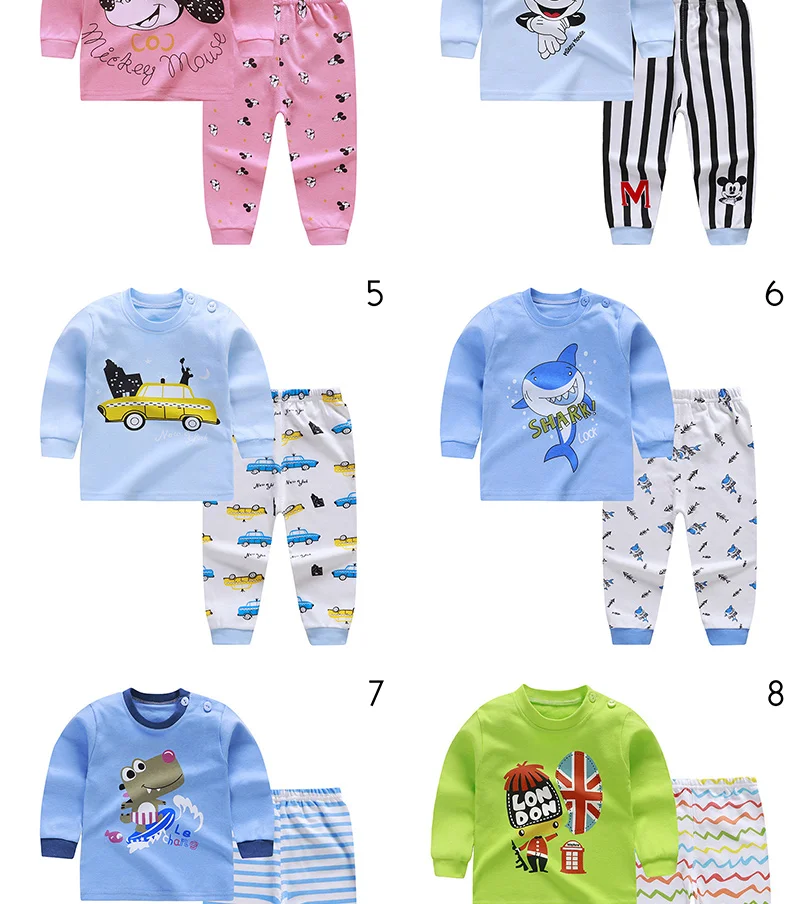 儿童套装_上新儿童纯棉套装男女童婴儿纯棉厂家直销一件代发---阿里巴巴_03