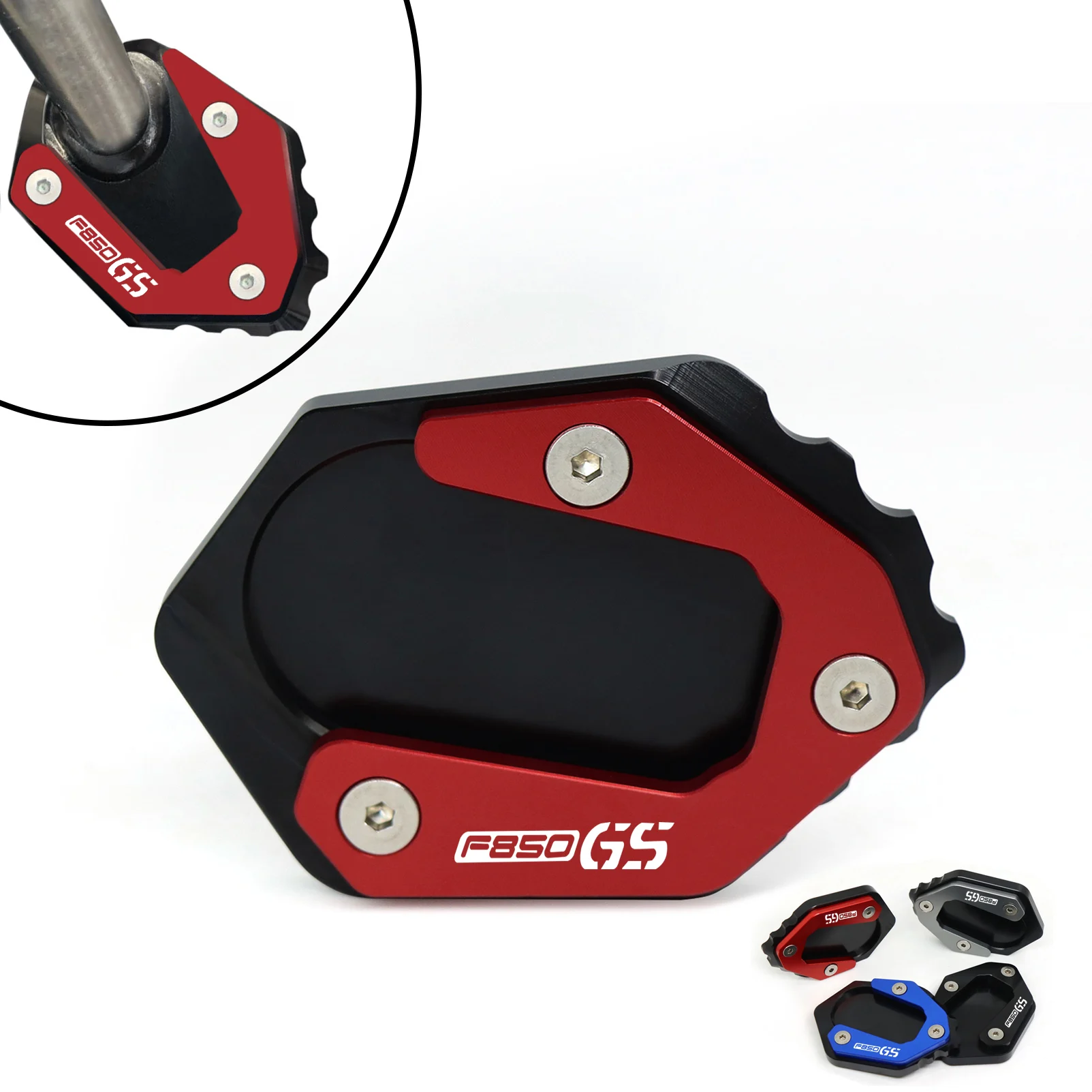 

Motorcycle Accessories Kickstand Side Stand Extension Foot Pad Support For BMW F850GS F 850 GS F750GS F850 GS F 750 GS 2018-2023