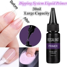 30 мл гель-праймер для маникюра пудра жидкая система праймер лак для ногтей УФ светодиодный гель для ногтей