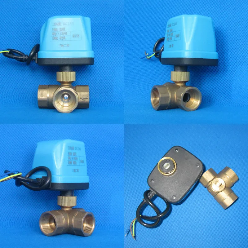 SLLX DN15-DN40 DC5V DC12V AC24V AC220V 3 Way Three line Two Way Control valves Electric Motorized Ball Valve T typle Ball Valve Specification : DN20, Voltage : DC12V SLLX DN15-DN40 DC5V DC12V AC24V AC220V 3 Way Three line Two Way Control valves Electric Motorized Ball Valve T typle Ball Valve Specification : DN20, Voltage : DC12V