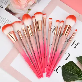 

OutTop 2018 Newly 11 PCS Make Up Foundation Eyebrow Eyeliner Blush Cosmetic Concealer Brushes 04.16