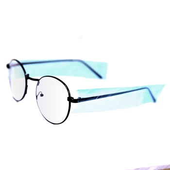 

200pcs Disposable Hair Glasses Legs Covers Bag Hair Dyeing Coloring Protector Tools Plastic DIY Barber Hair Styling Accessories