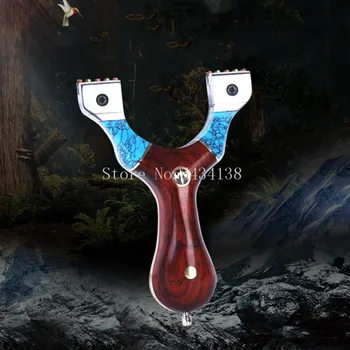 

TC21 Titanium Alloy High Quality Hunting Slingshot Flat Rubber Band Multi Aiming System Hunting Shooting Outdoor Sports Slingsho