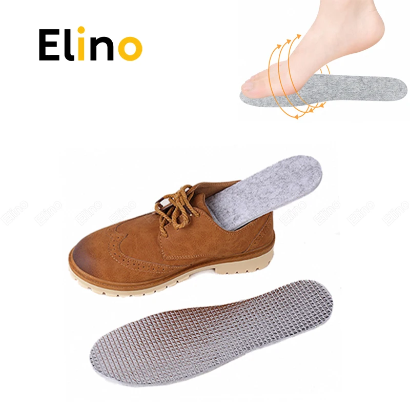 Стельки из фетровой алюминиевой фольги для зимы теплая удобная дезодорирующая