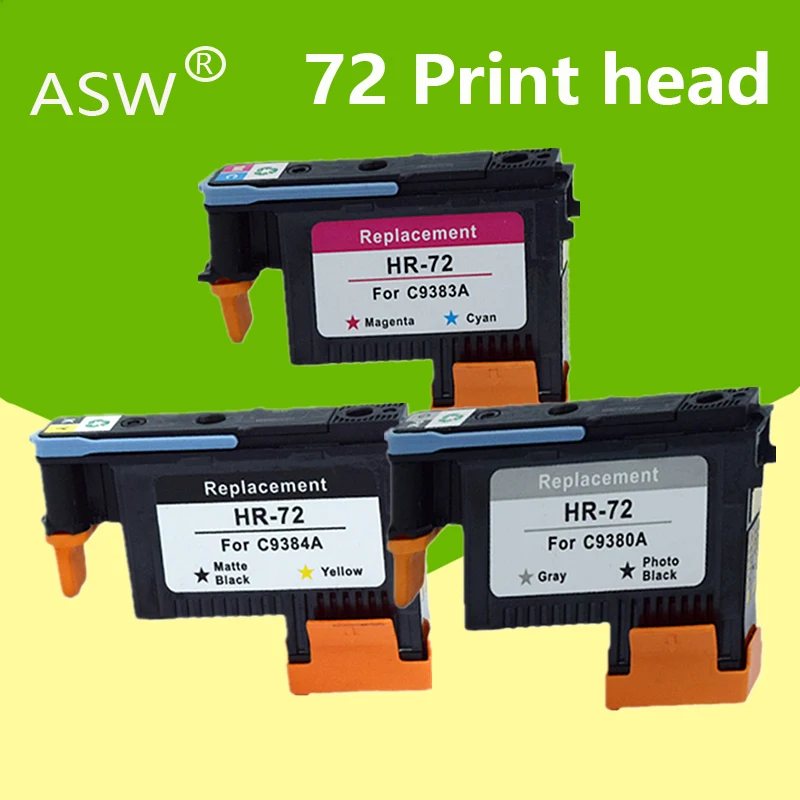 C9380A C9383A C9384A Печатающая головка для HP 72 DesignJet T1100 T1120 T1120ps T1200 T1300 T1300ps T2300 T610 T770 T790 |