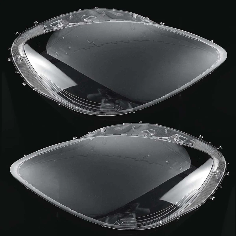 2 шт. Автомобильная прозрачная фара крышка объектива Замена головного света крышка лампы для Chevrolet Corvette C6 2005-2013